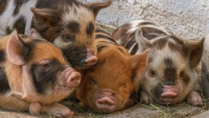 Discover the emotional intelligence of pigs, their social bonds, and the need to recognize and respect their emotions for better welfare_png